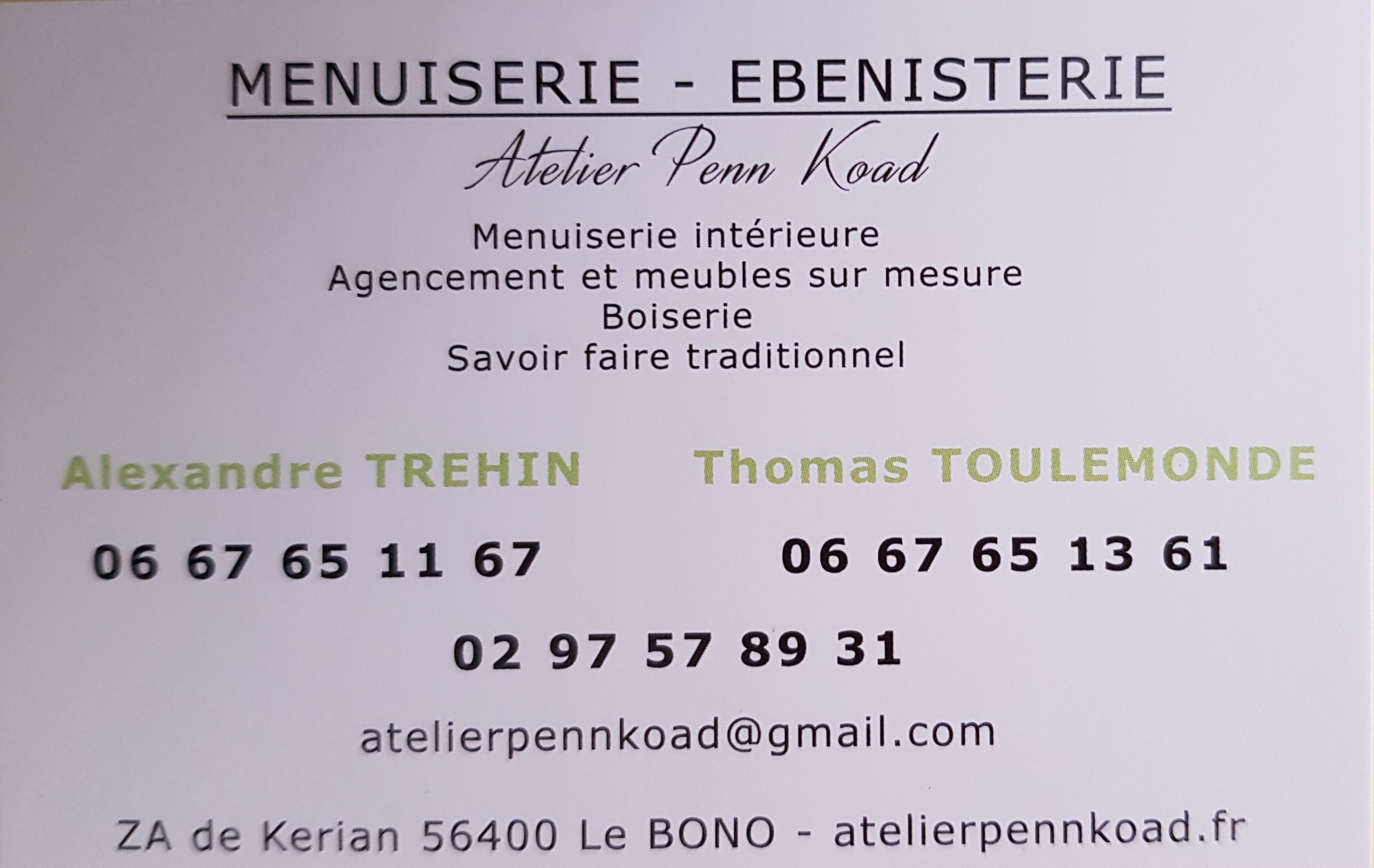 Menuiserie 2