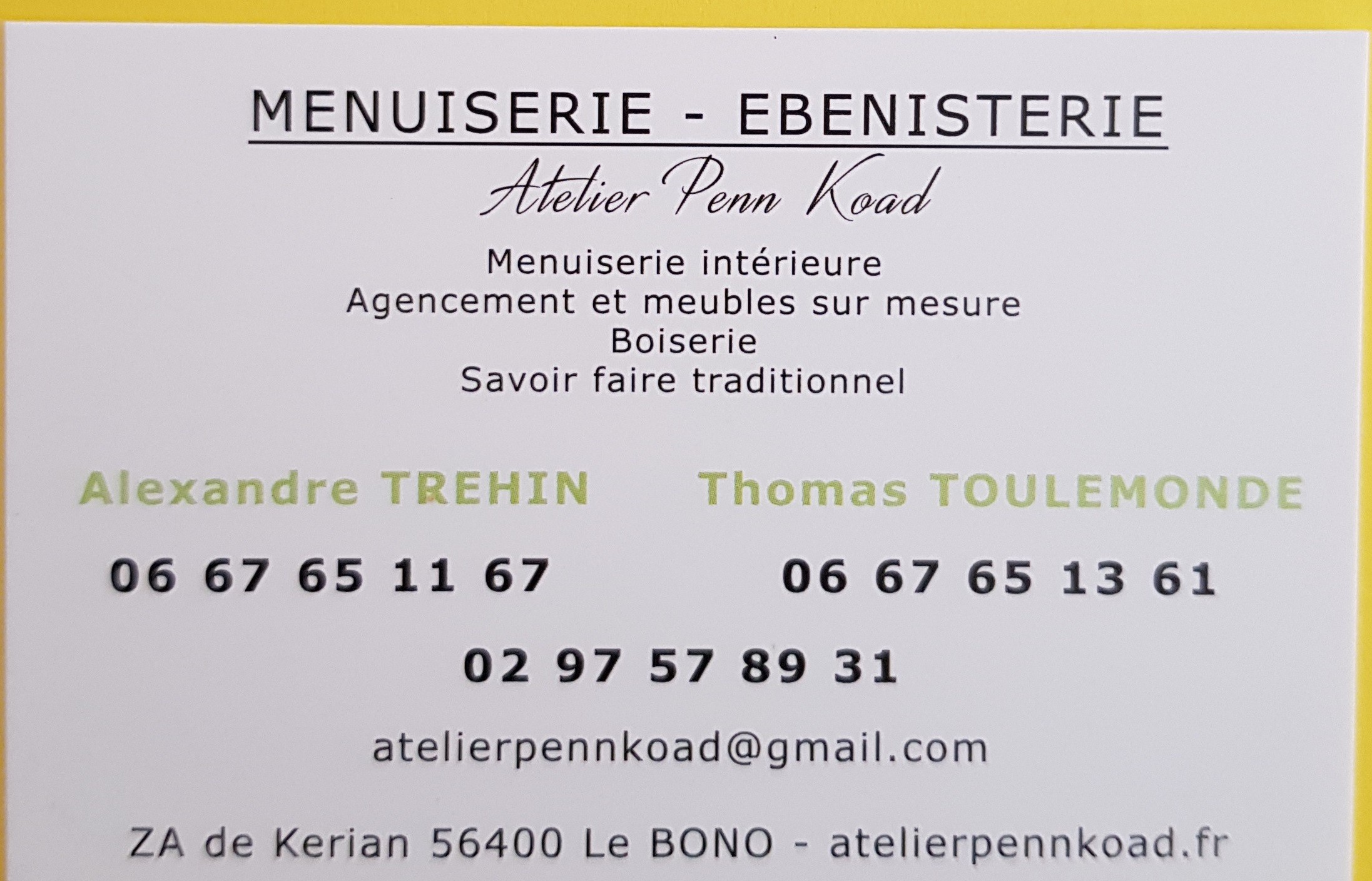 Menuiserie 3